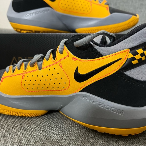 New Nike Zoom Freak 2 Taxi Shoes Black/ Particle Grey CK5424-006 Size 8.5 - Picture 5 of 12